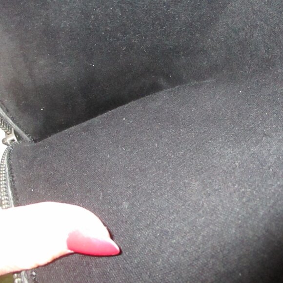 new burberry rain boots black and gray zippers up back 7  38 - Picture 9 of 9